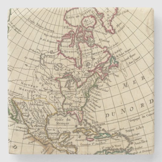 Nordamerika-Schule Steinuntersetzer (Vorderseite)