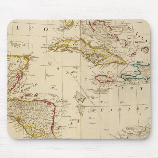 Nordamerika Süd Mousepad (Vorne)