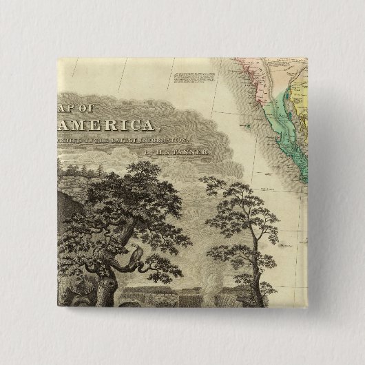 Nordamerika Südwesten Button (Vorderseite)