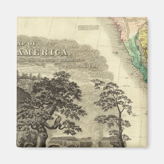 Nordamerika Südwesten Magnet (Vorne)