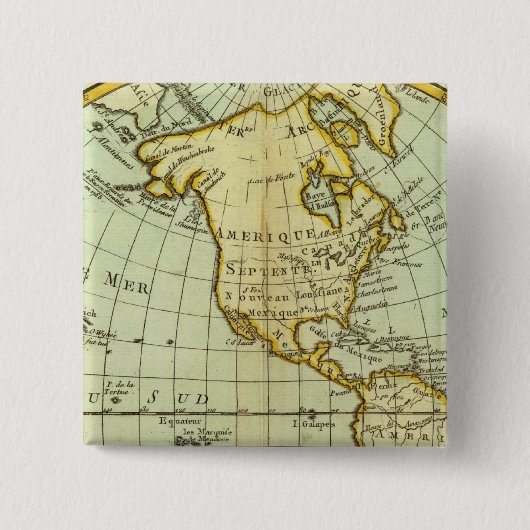 Nordamerika und Südamerika Button (Vorderseite)
