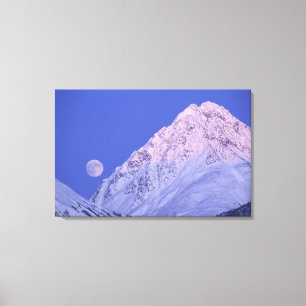 Nordamerika, USA, Alaska, Knik River, Leinwanddruck