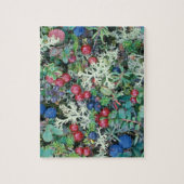 Nordamerika, USA, Alaska, Landschaft, Beeren Puzzle (Vertikal)