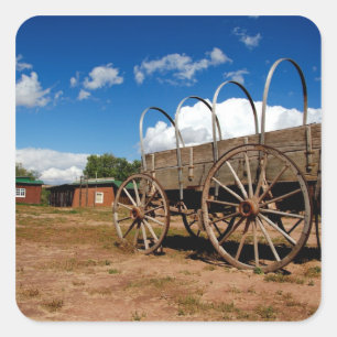 Nordamerika, USA, Arizona, Navajo Indian 2 Quadratischer Aufkleber