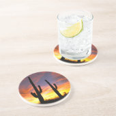 Nordamerika, USA, Arizona, Sonoran Wüste. Getränkeuntersetzer (Seite)