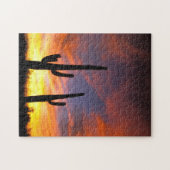 Nordamerika, USA, Arizona, Sonoran Wüste Puzzle (Horizontal)