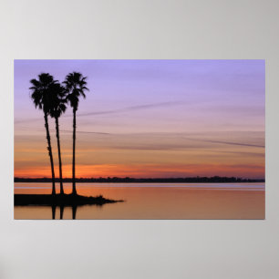 Nordamerika, USA, Florida, Mt. Dora, ein Trio Poster
