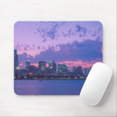 Nordamerika, USA, IL. Chicagoer Skyline bei Dämmer Mousepad (Mit Mouse)