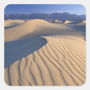 Nordamerika, USA, Kalifornien, Death Valley 3 Quadratischer Aufkleber