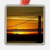 Nordamerika, USA, Kalifornien, San Francisco.3 Silbernes Ornament (Vorne)