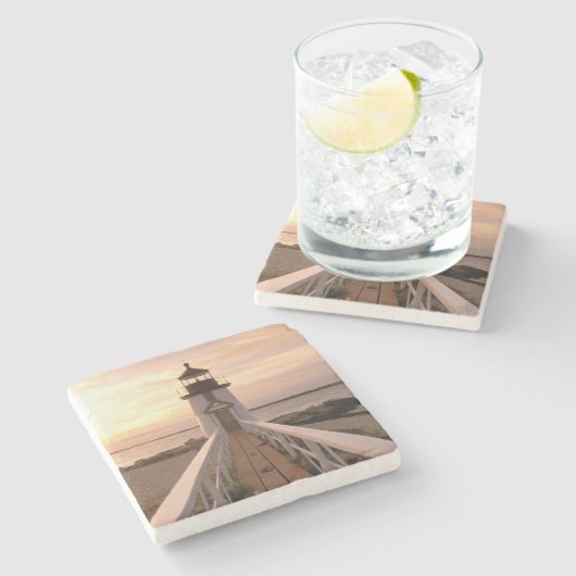 Nordamerika, USA, Massachusetts, Nantucket 4 Steinuntersetzer (Seitenansicht)