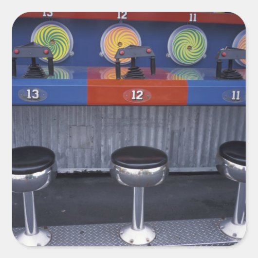 Nordamerika, USA, Missouri, St. Louis, Six Quadratischer Aufkleber (Vorderseite)