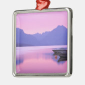 Nordamerika, USA, Montana, Glacier National 2 Silbernes Ornament (Links)