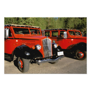 Nordamerika, USA, Montana. Klassiker-Ford 1934 Fotodruck