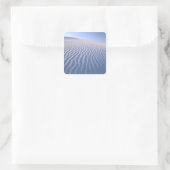 Nordamerika, USA, New Mexico, Weiße Sanddünen Quadratischer Aufkleber (Tasche)