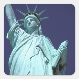 Nordamerika, USA, New York, New York City. 7 Quadratischer Aufkleber