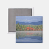 Nordamerika, USA, NH, Herbstreflektionen in Magnet (Vorderseite/Rückseite)