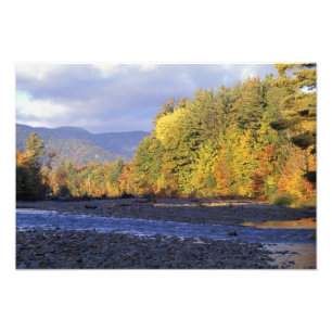 Nordamerika, USA, NH, Saco River. kobeln Fotodruck