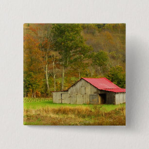 Nordamerika, USA, North Carolina, ländlich Button