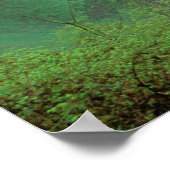 Nordamerika, USA, Oregon, Silver Falls Staat Poster (Ecke)