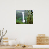 Nordamerika, USA, Oregon, Silver Falls Staat Poster (Küche)