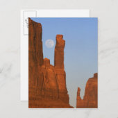Nordamerika, USA, Utah, Monument Valley, 2 Postkarte (Vorne/Hinten)