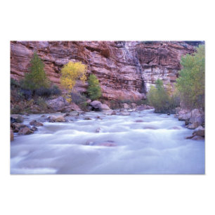 Nordamerika, USA, Utah, Zion-Nationalpark. Fotodruck