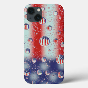 Nordamerika, USA, WA, Redmond, US-Flagge Case-Mate iPhone Hülle