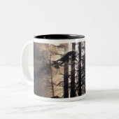 Nordamerika, USA, Washington, Olympic NF, Zweifarbige Tasse (Vorderseite Links)