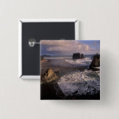 Nordamerika, USA, Washington, Olympic NP, Button (Vorne & Hinten)