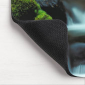 Nordamerika; USA; Washington, Sol Duc Cascade Mousepad (Ecke)
