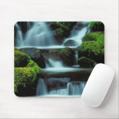 Nordamerika; USA; Washington, Sol Duc Cascade Mousepad (Mit Mouse)