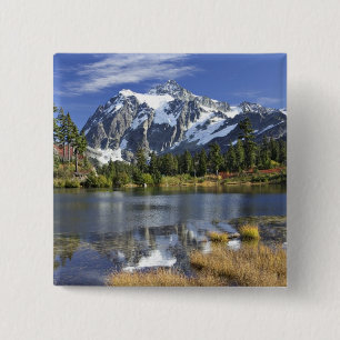 Nordamerika, Washington, Cascades. Mt. Shuksan Button