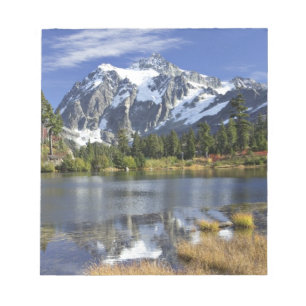 Nordamerika, Washington, Cascades. Mt. Shuksan Notizblock