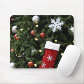 Nordamerika. Weihnachtsdekorationen auf Baum. 5 Mousepad (Mit Mouse)
