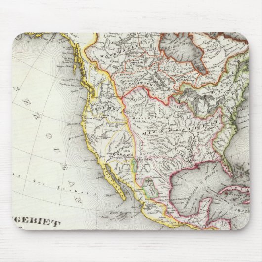 Nordamerikanische Flüsse Mousepad (Vorne)