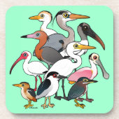 Nordamerikanische Gewässer Getränkeuntersetzer (Vorderseite)