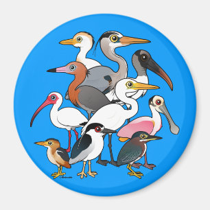 Nordamerikanische Gewässer Magnet