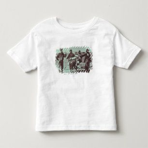 Nordamerikanische Goldgräber, c.1849 (b/w Foto) Kleinkind T-shirt