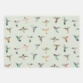Nordamerikanische Hummingvögel Geschenkpapier Set (Vorderseite 3)