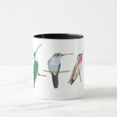 Nordamerikanische Hummingvögel Tasse (Zentrum)