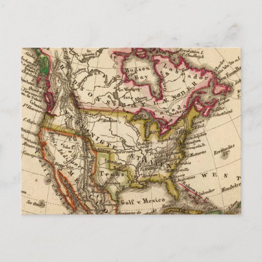 Nordamerikanische Karte 2 (Vorderseite)