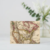 Nordamerikanische Karte 2 (Stehend Vorderseite)