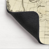 Nordamerikanische Kontur Mousepad (Ecke)