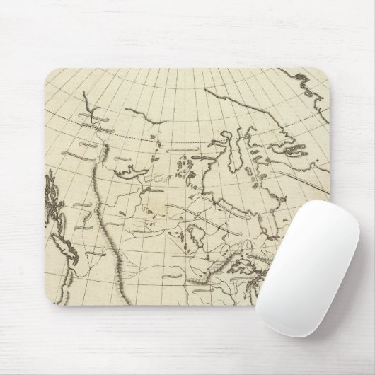 Nordamerikanische Kontur Mousepad (Mit Mouse)