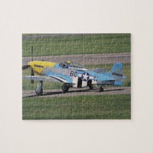 Nordamerikanische P-51 D Dazzling Donna auf der Puzzle