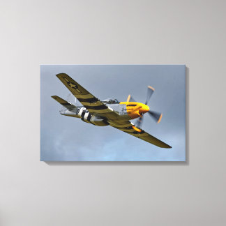 Nordamerikanische P-51D Mustang 'Ferocious Frankie Leinwanddruck