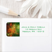 Nordamerikanische Rücksendeadressen-Aufkleber (Insitu)