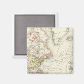 Nordamerikanische Schifffahrt Magnet (Vorderseite/Rückseite)