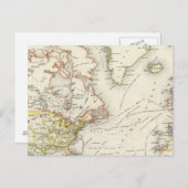 Nordamerikanische Schifffahrt Postkarte (Vorne/Hinten)